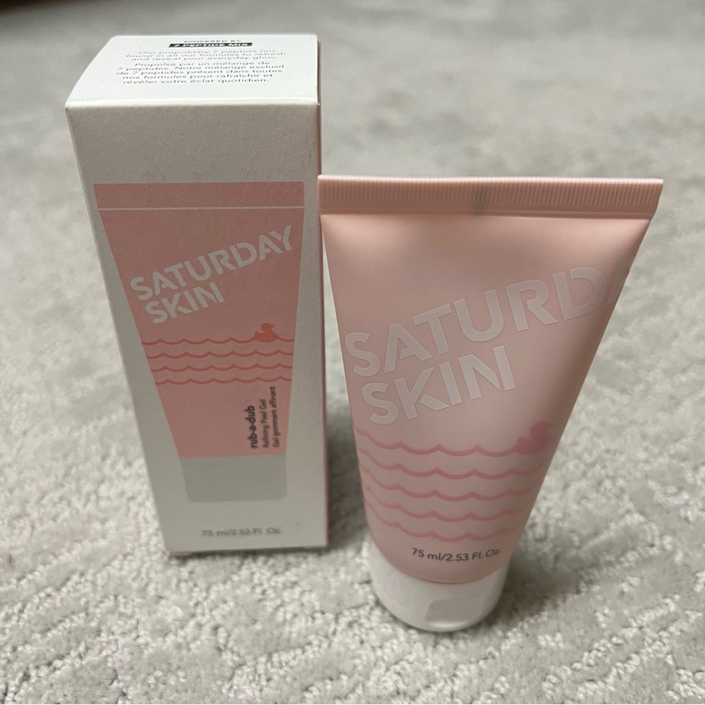 Saturday Skin Rub-A-Dub Refining Peel Gel 75ml — New In Box